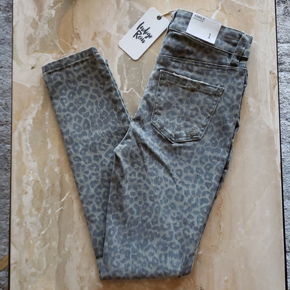 Indigo Rein High Rise Cropped Jeans, Sz 1 - Picture 1 of 5